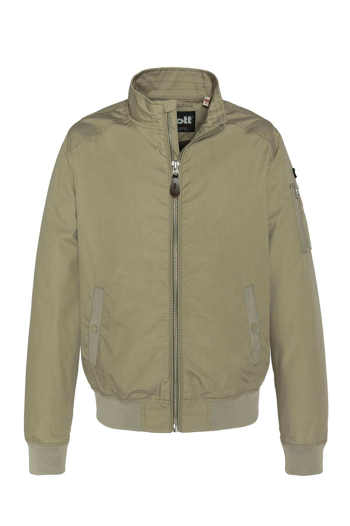 Chaqueta Hombre Schott KENNY SAGE KAKI — vista 9