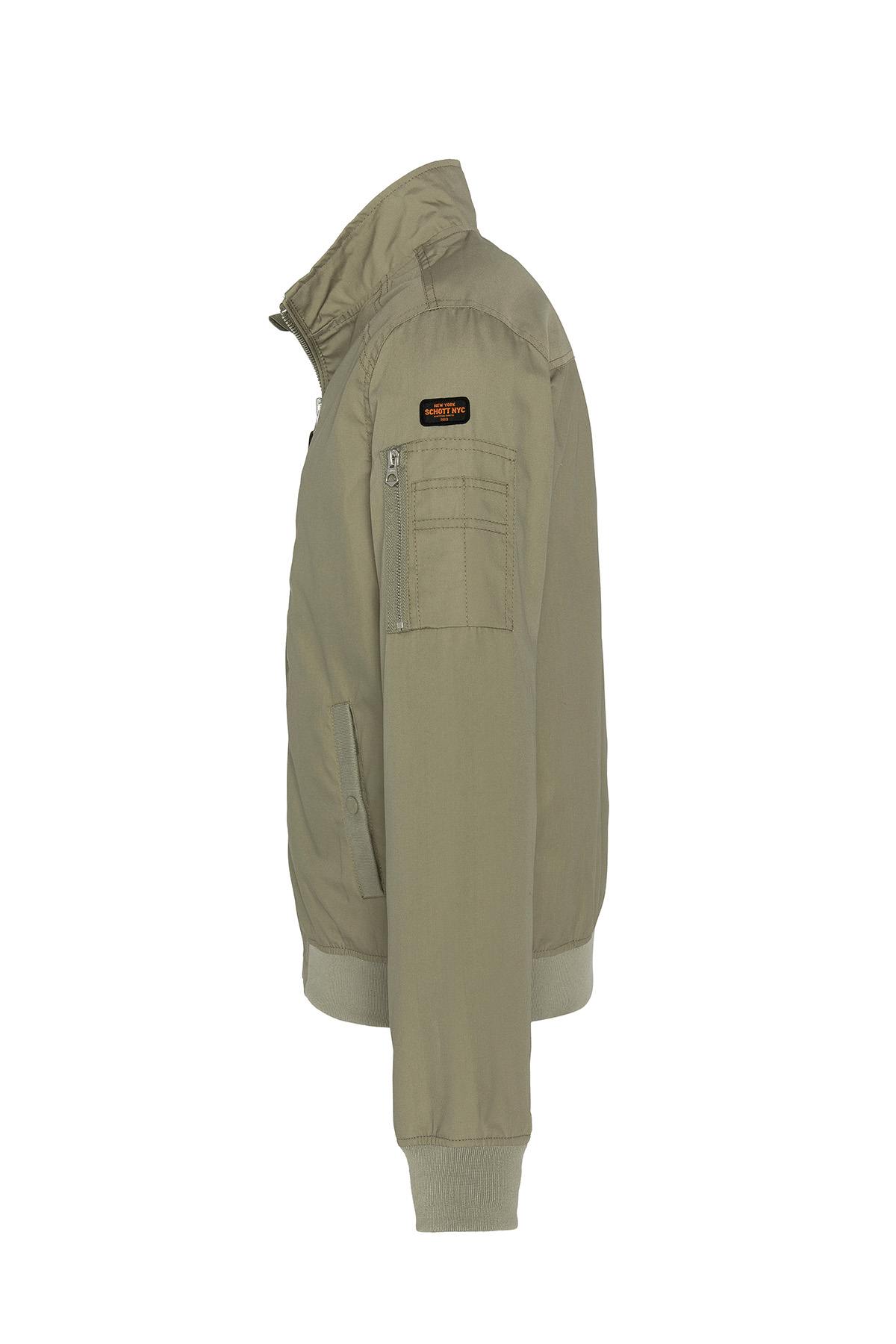 Chaqueta Hombre Schott KENNY SAGE KAKI — vista 10