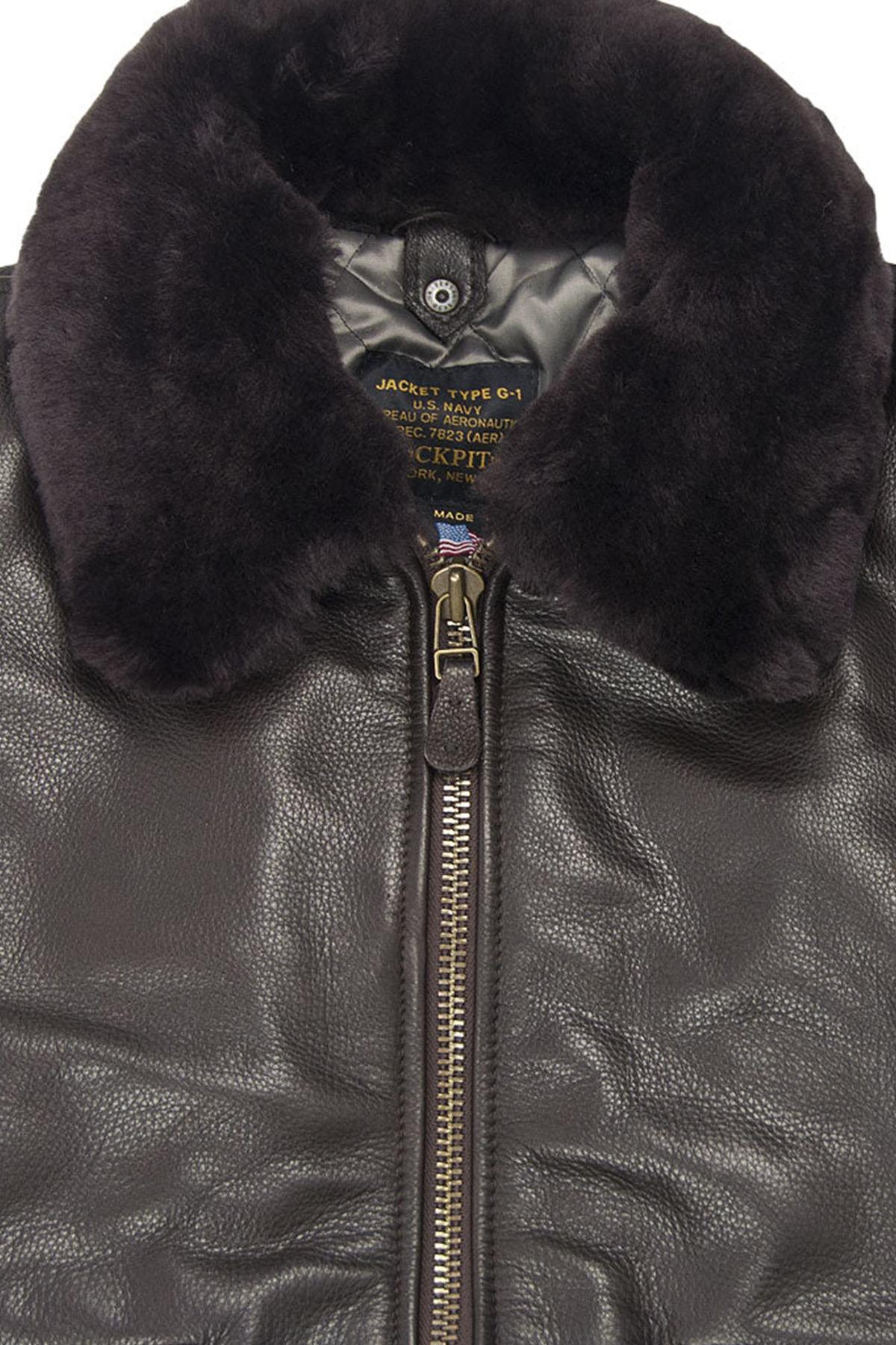 Chaqueta Hombre Cockpit Usa Z201035MC BROWN — vista 5