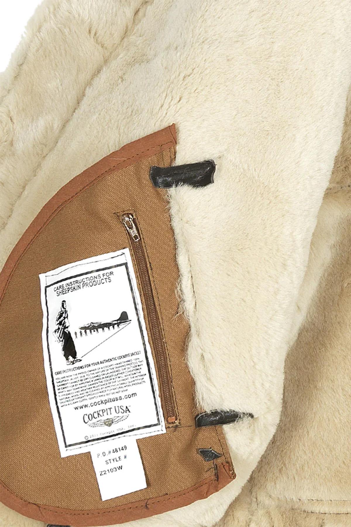 Herren Jacke Cockpit Usa Z2103 BROWN — Ansicht 6