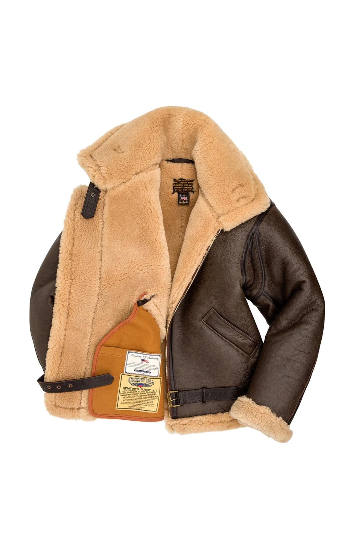 Giacche Uomo Cockpit Usa Z2109 BROWN — vista 3