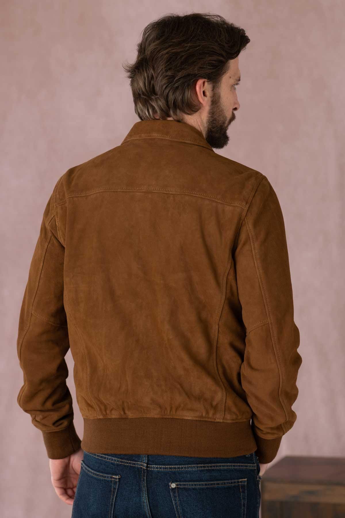 Herren Jacke Schott LCAVIATORS RUST — Ansicht 6