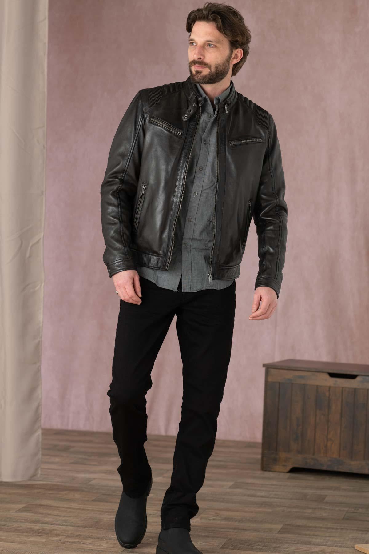 Chaqueta Hombre Serge Pariente MACIEJ BROWN — vista 3