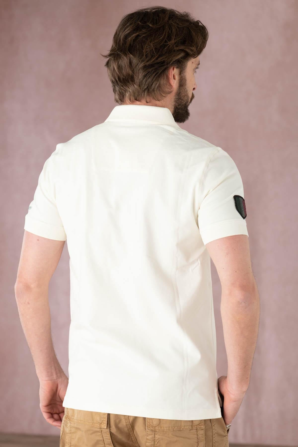Herren Polo Aeronautica Militare PO1762P192 73092 MILK WHITE — Ansicht 3