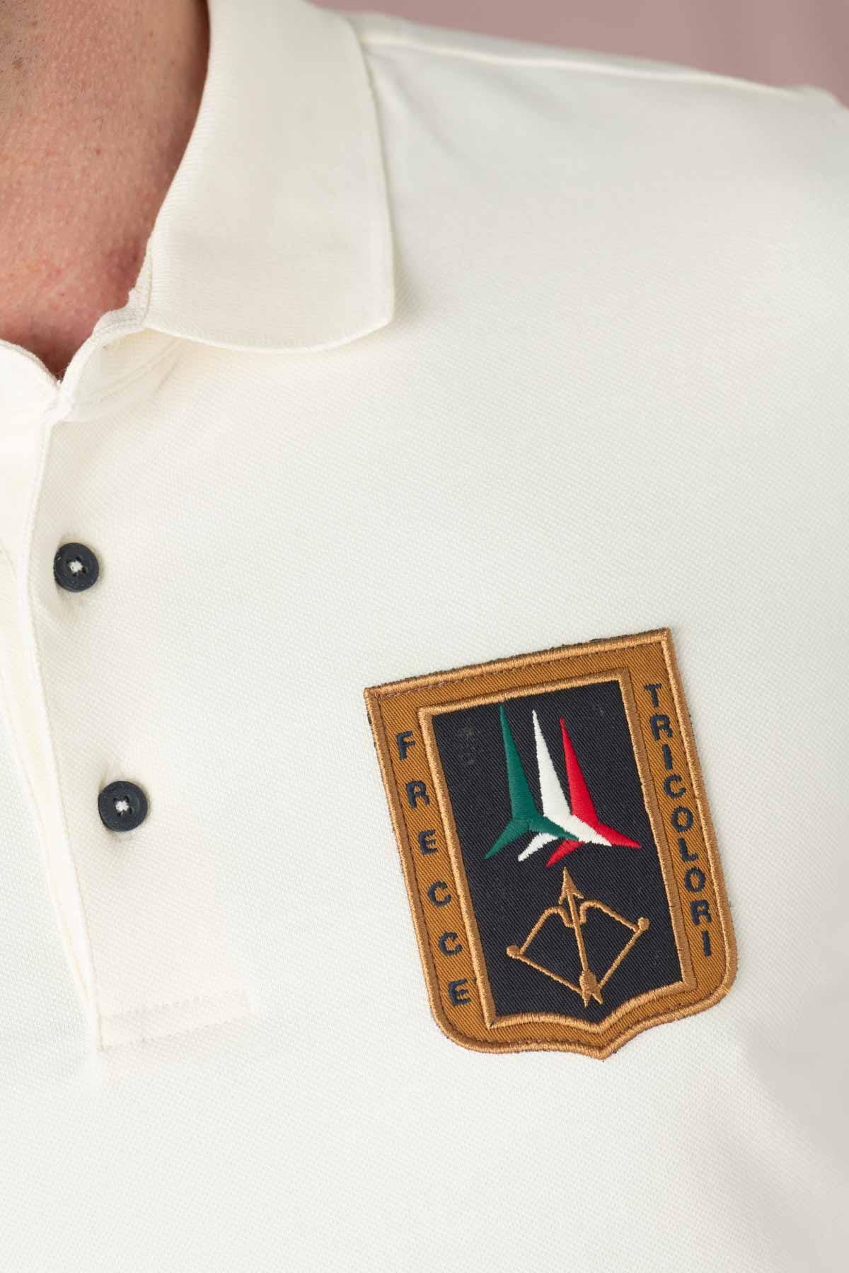 Herren Polo Aeronautica Militare PO1762P192 73092 MILK WHITE — Ansicht 2