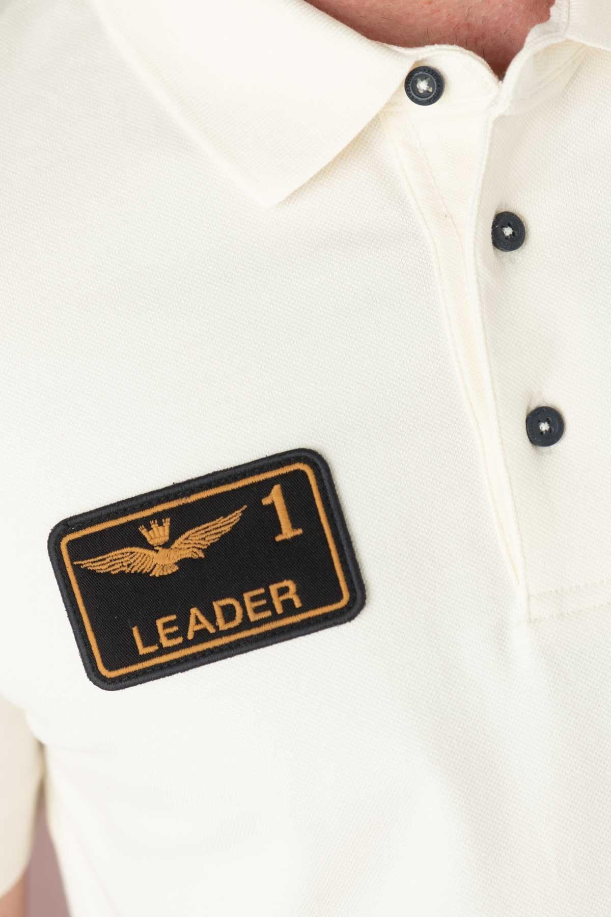 Herren Polo Aeronautica Militare PO1762P192 73092 MILK WHITE — Ansicht 4
