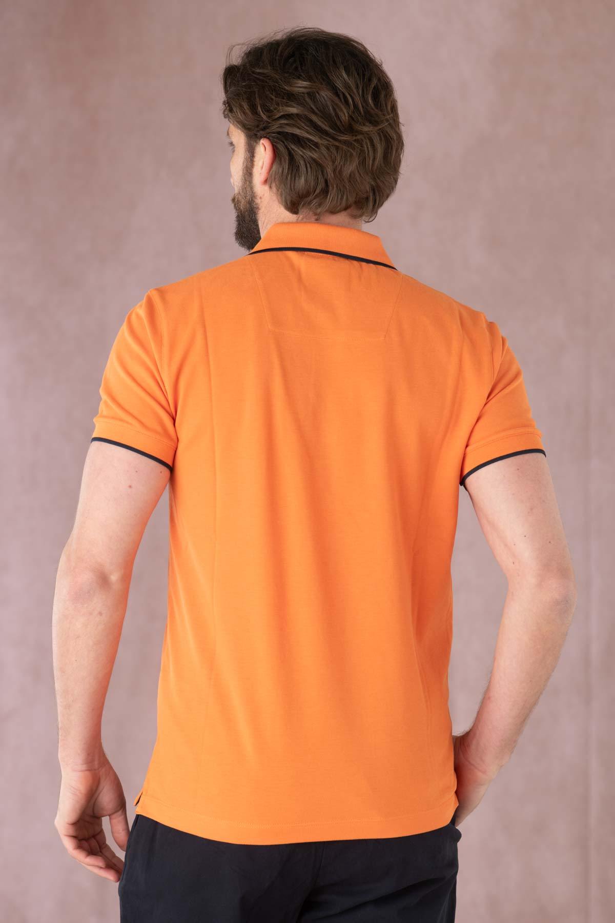Herren Polo Aeronautica Militare PO1308P82 57543 CARROT ORANGE — Ansicht 5