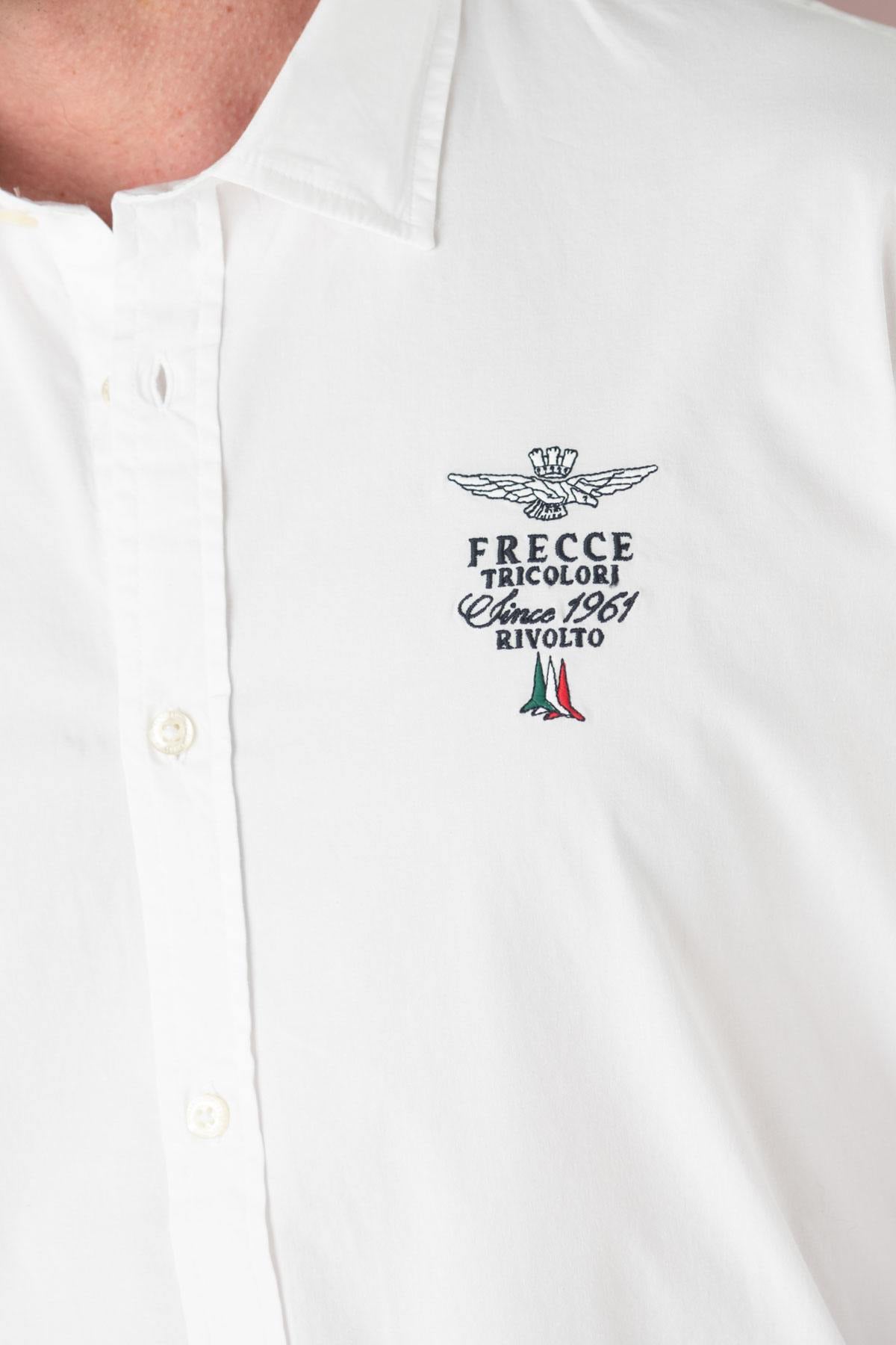 Camicia Uomo Aeronautica Militare CA1248CT3288 73092 MILK WHITE  — vista 2