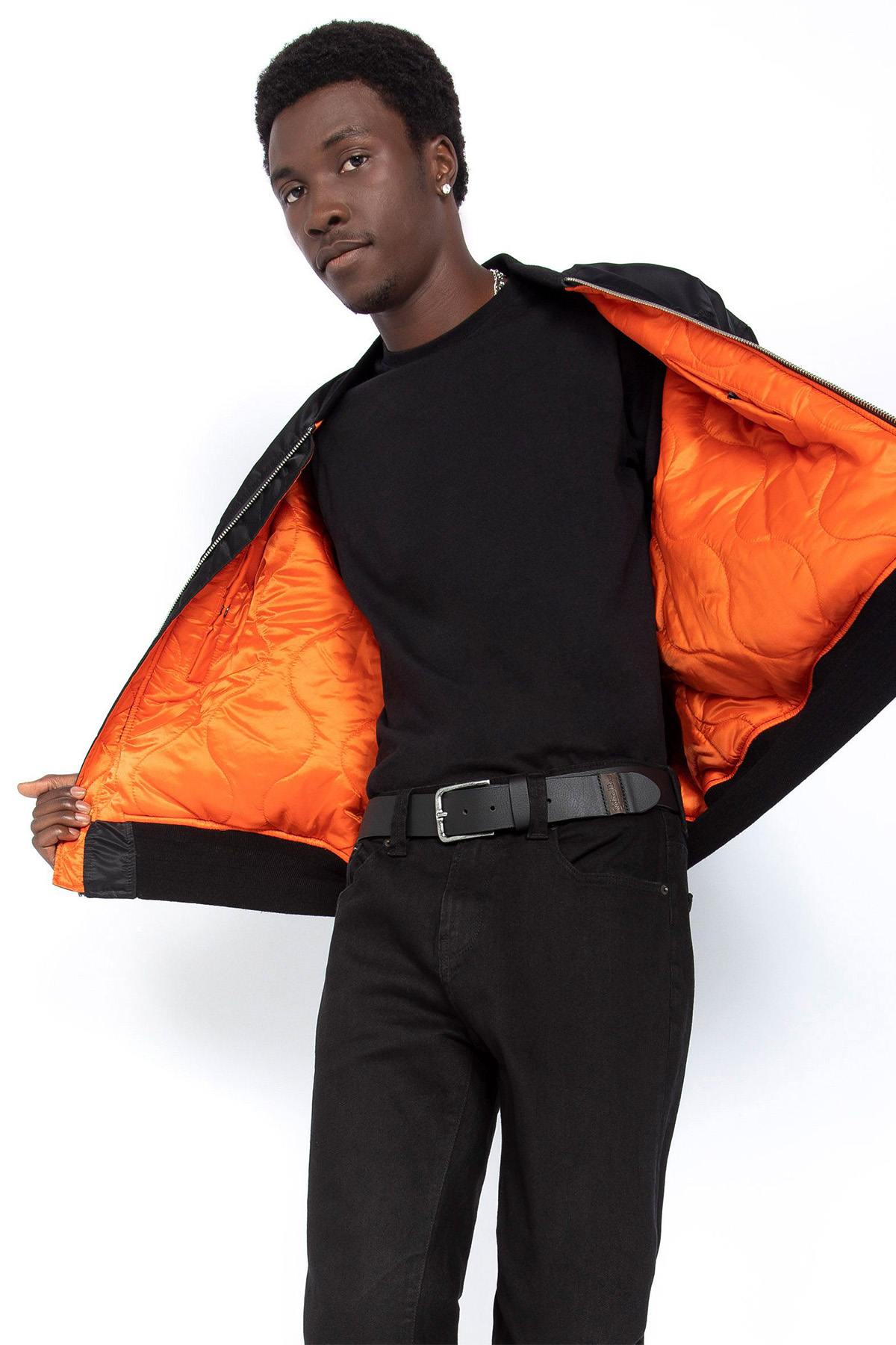 Blouson Homme Schott AIRFORCE90RS BLACK — vue 2
