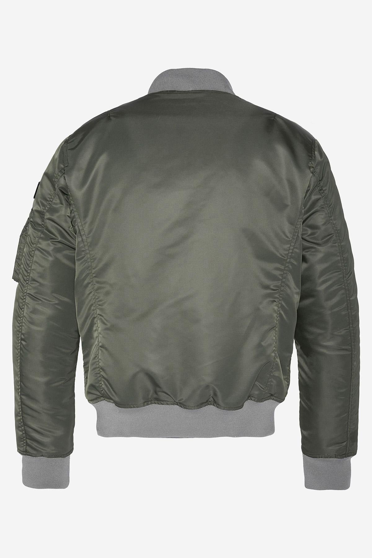 Herren Jacke Schott AIRFORCERS SAGE KAKI — Ansicht 3