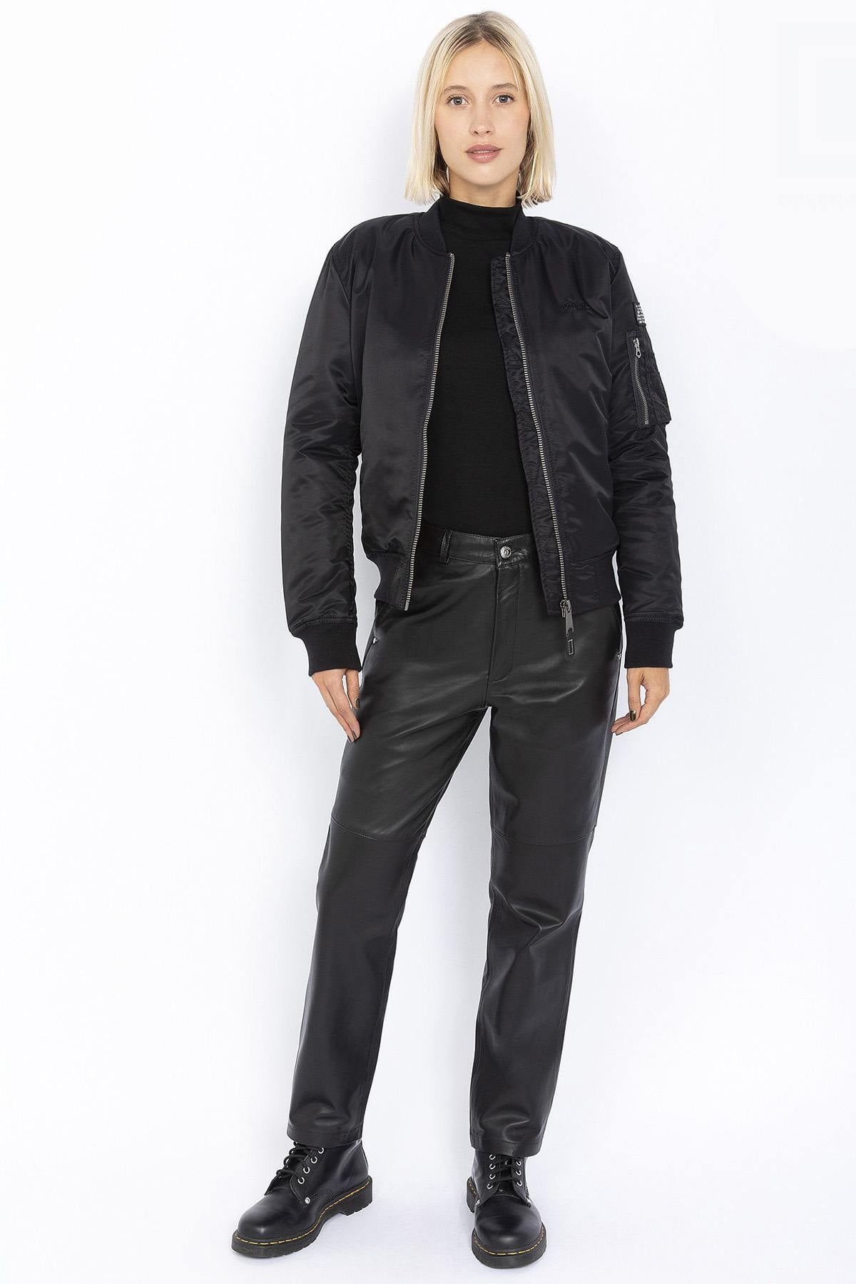 Chaqueta Mujeres Schott AIRFORCEWRS BLACK — vista 2