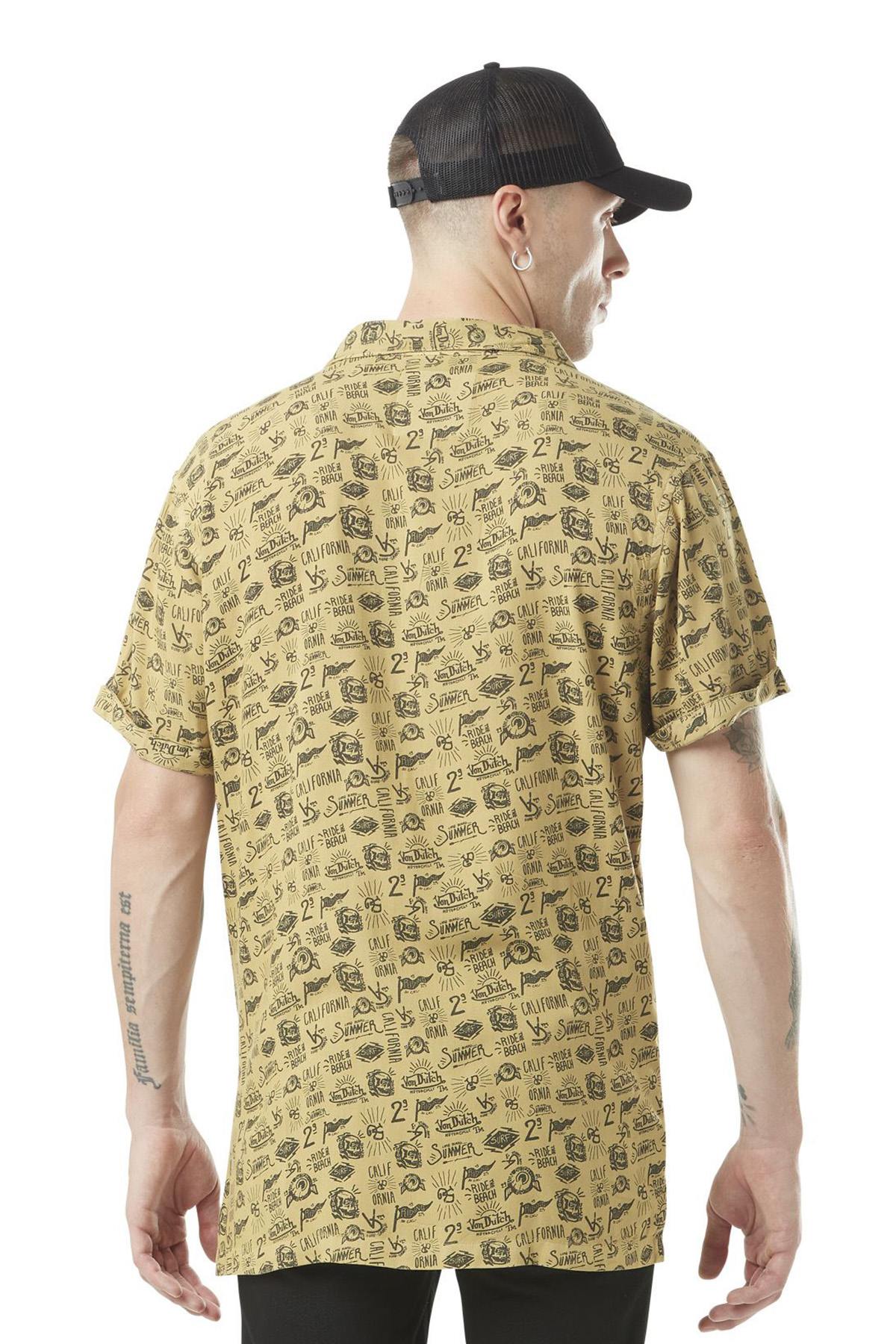Herren Hemd Von Dutch CHEMISE AOP CA — Ansicht 4