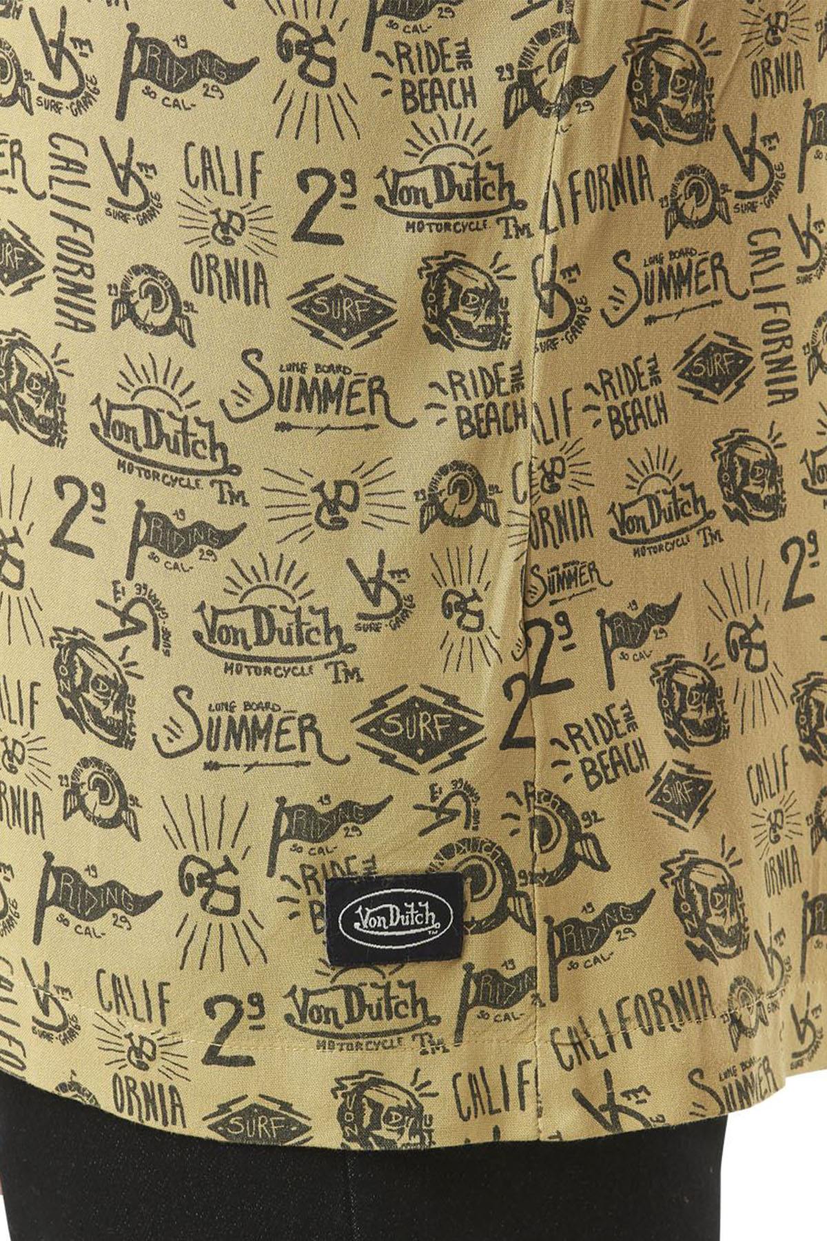 Herren Hemd Von Dutch CHEMISE AOP CA — Ansicht 2
