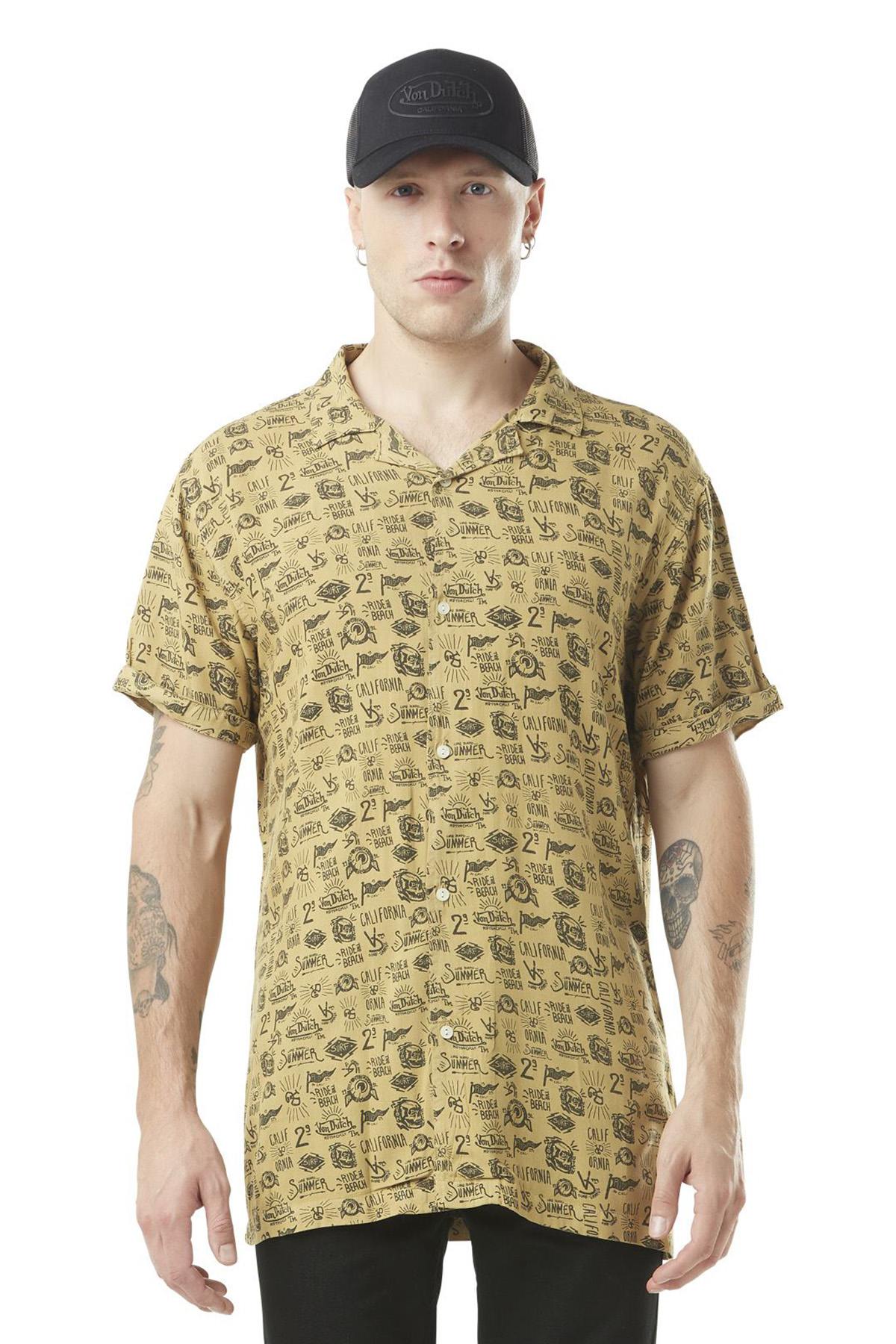 Herren Hemd Von Dutch CHEMISE AOP CA — Ansicht 1