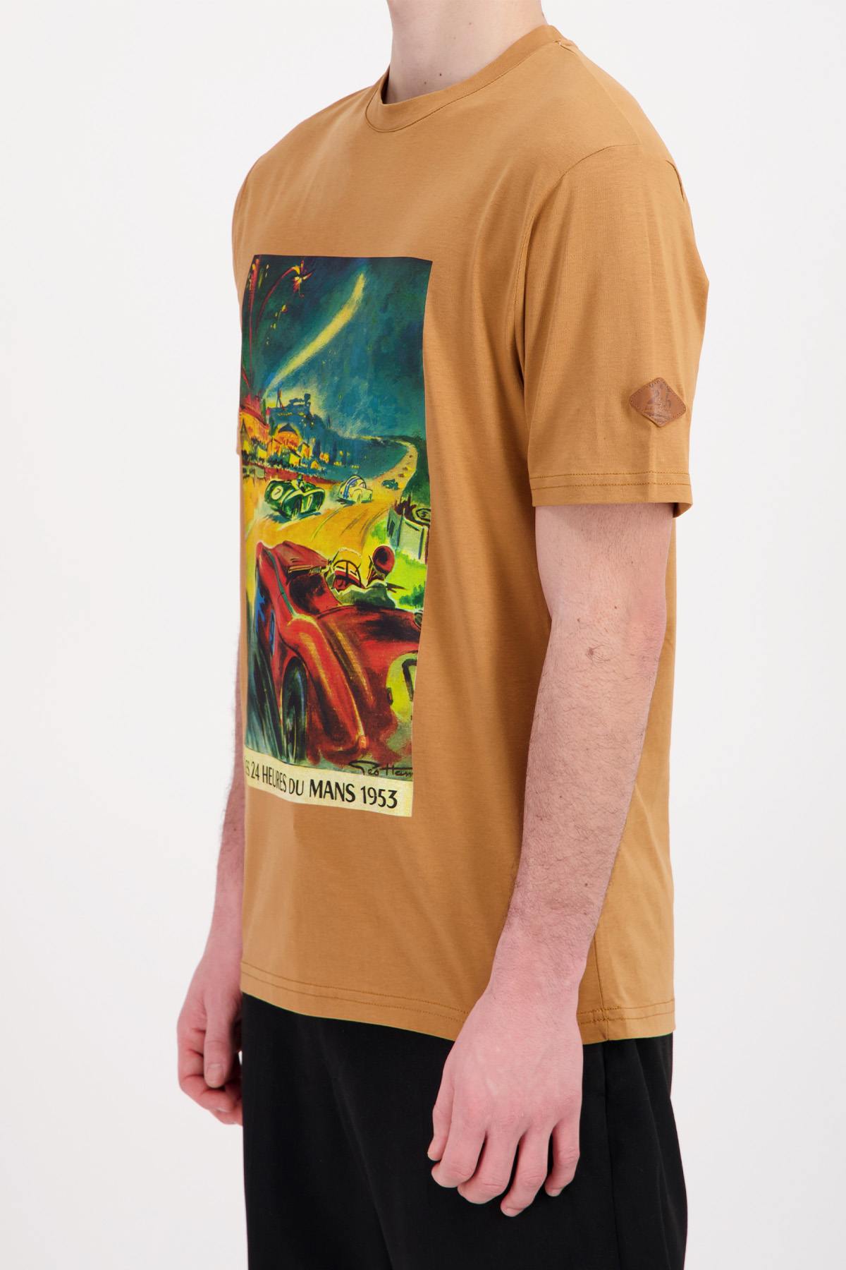 Herren T-shirt 24h Le Mans TSM53-580 CAMEL — Ansicht 2