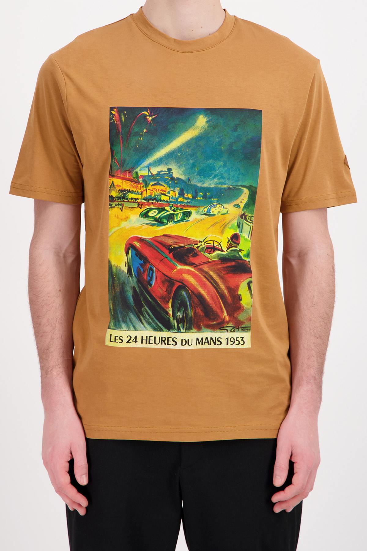 Herren T-shirt 24h Le Mans TSM53-580 CAMEL — Ansicht 1