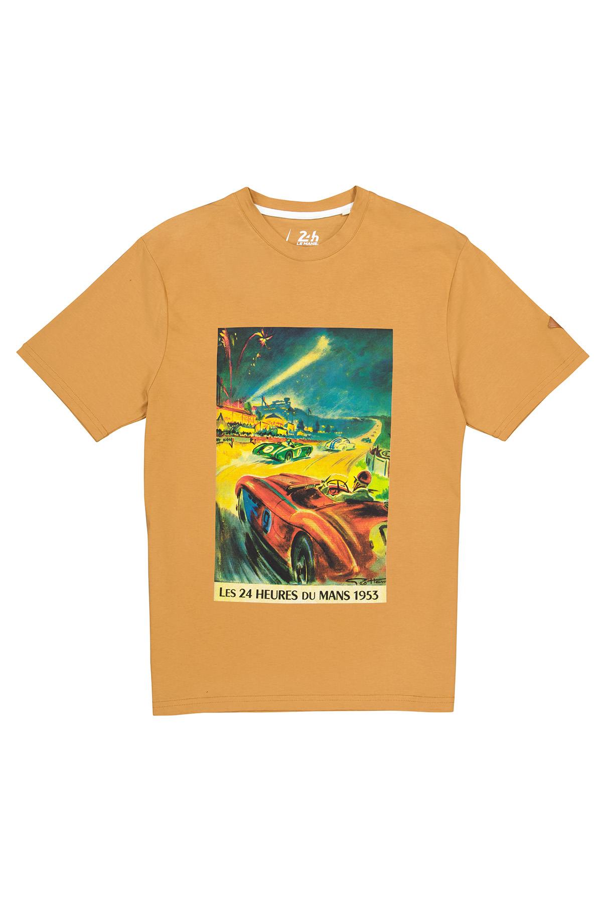 Herren T-shirt 24h Le Mans TSM53-580 CAMEL — Ansicht 3