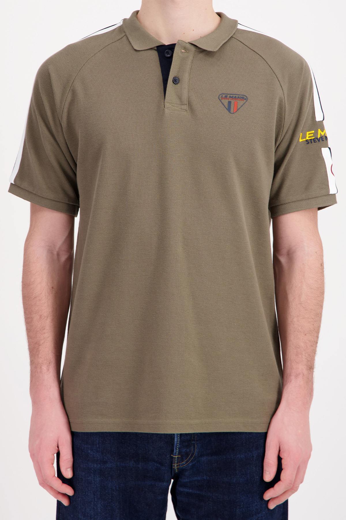 Herren Polo Steve Mcqueen POM01-324 KAKI — Ansicht 1