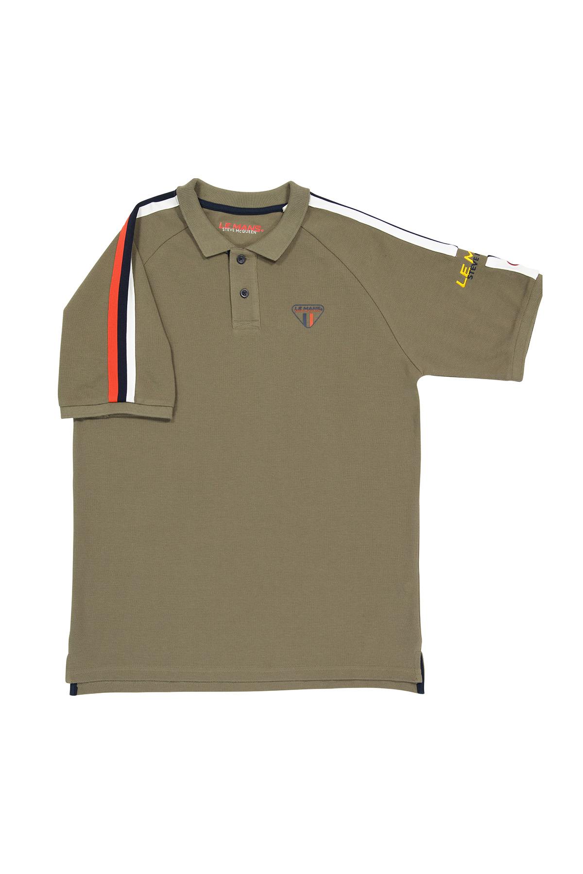 Herren Polo Steve Mcqueen POM01-324 KAKI — Ansicht 5