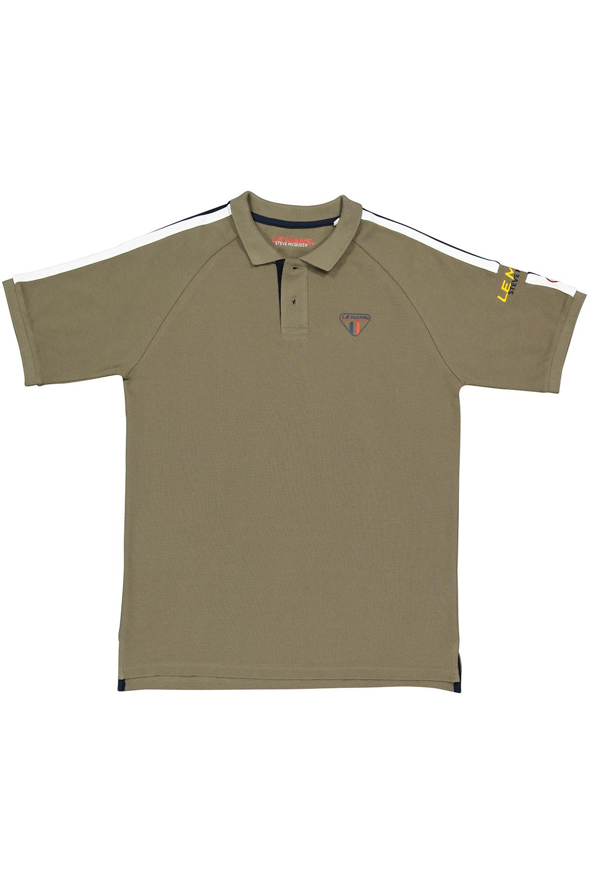 Herren Polo Steve Mcqueen POM01-324 KAKI — Ansicht 6