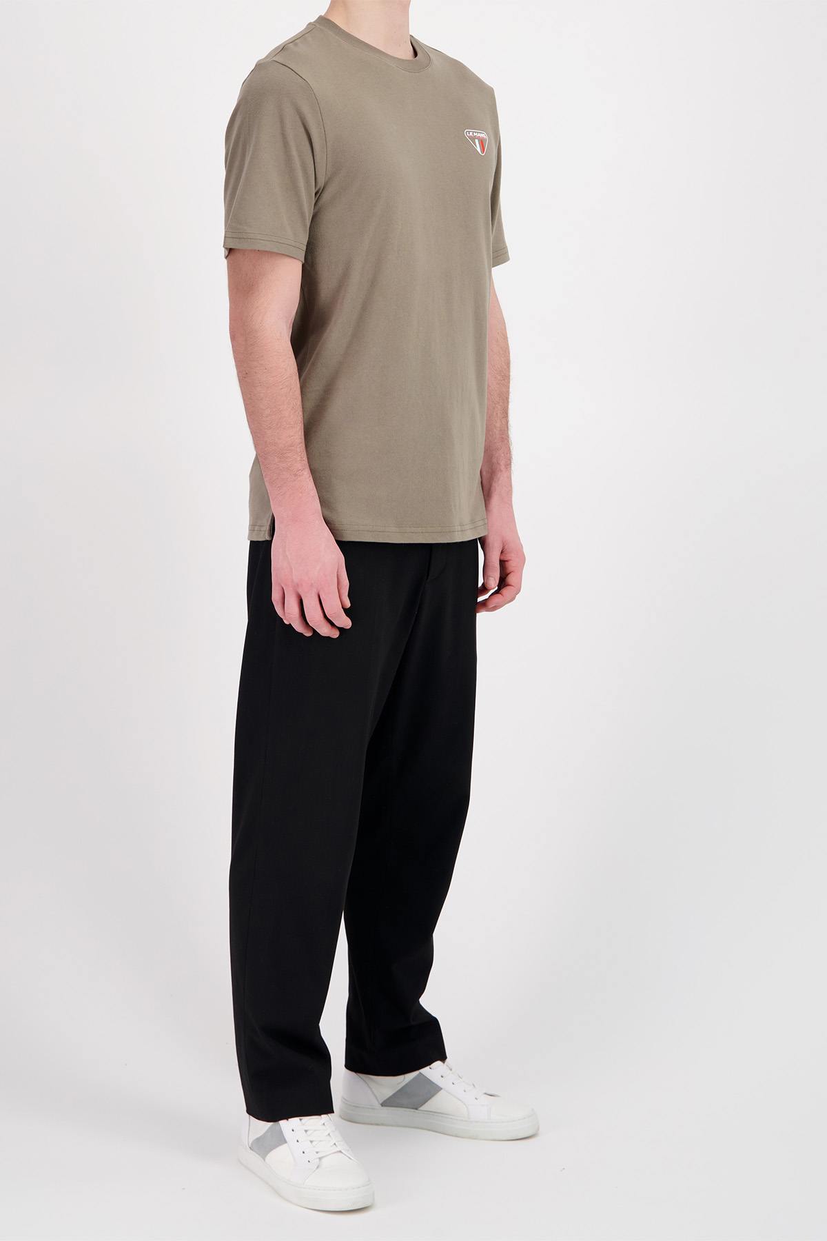 T-shirt Uomo Steve Mcqueen TSM06-324 KAKI — vista 3