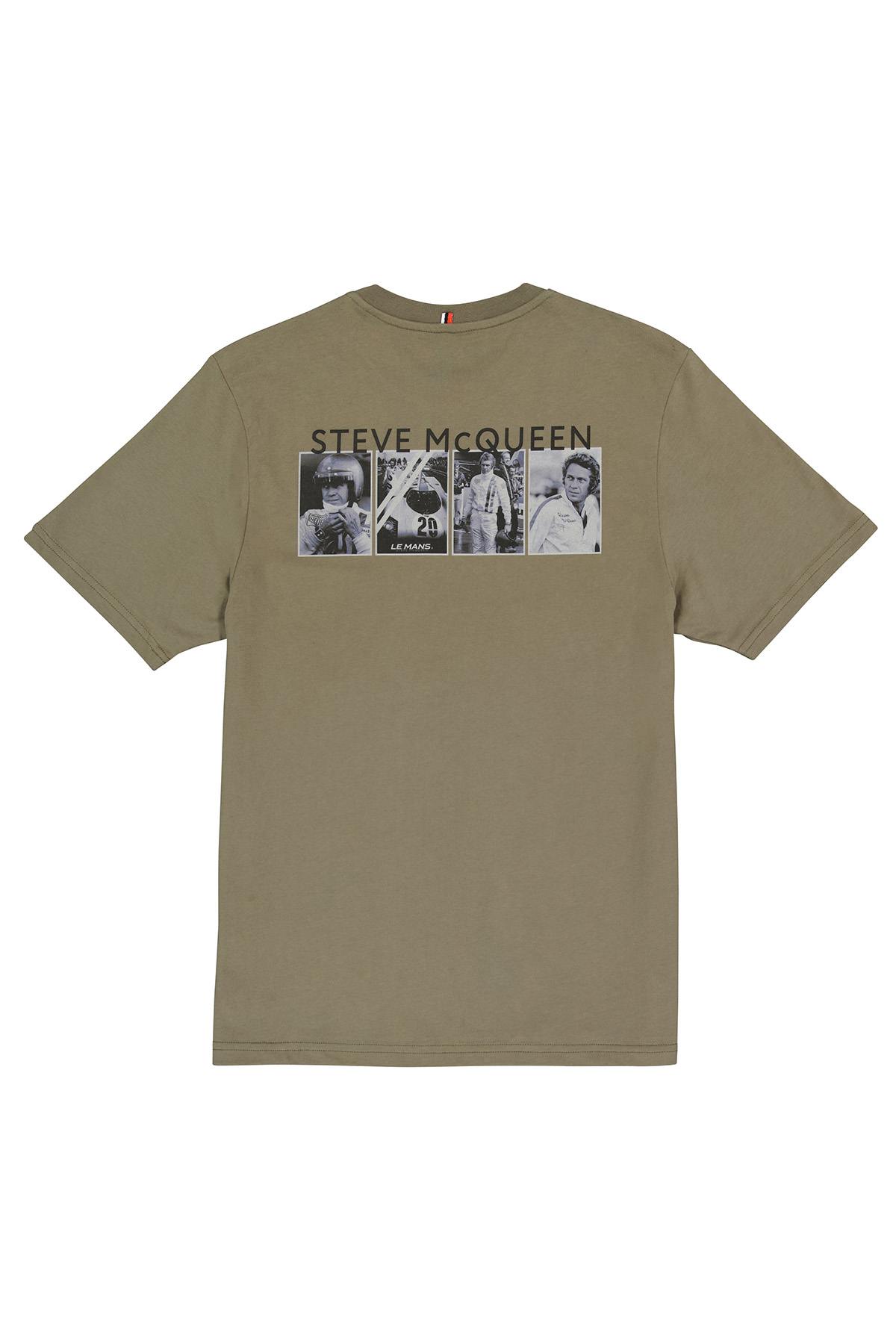 T-shirt Uomo Steve Mcqueen TSM06-324 KAKI — vista 5