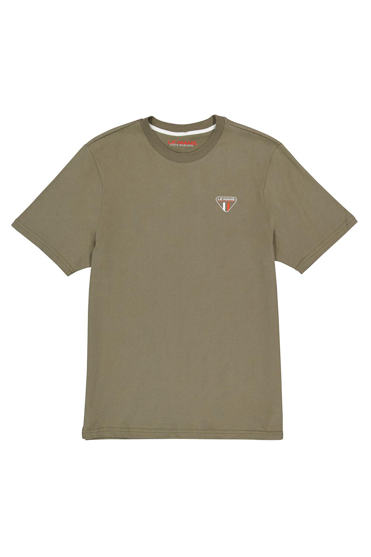T-shirt Uomo Steve Mcqueen TSM06-324 KAKI — vista 6