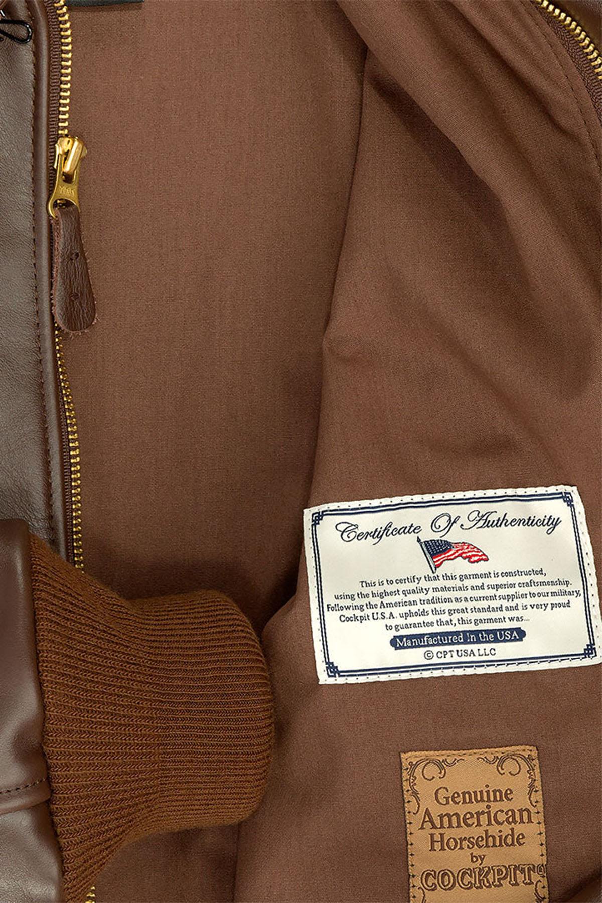 Chaqueta Hombre Cockpit Usa Z2107H BROWN — vista 4