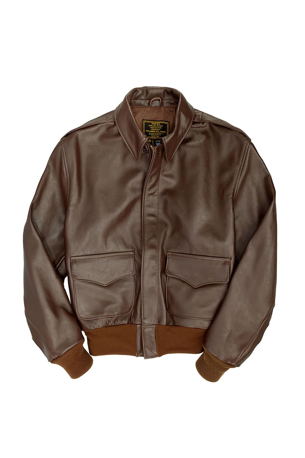 Chaqueta Hombre Cockpit Usa Z2107H BROWN — vista 2