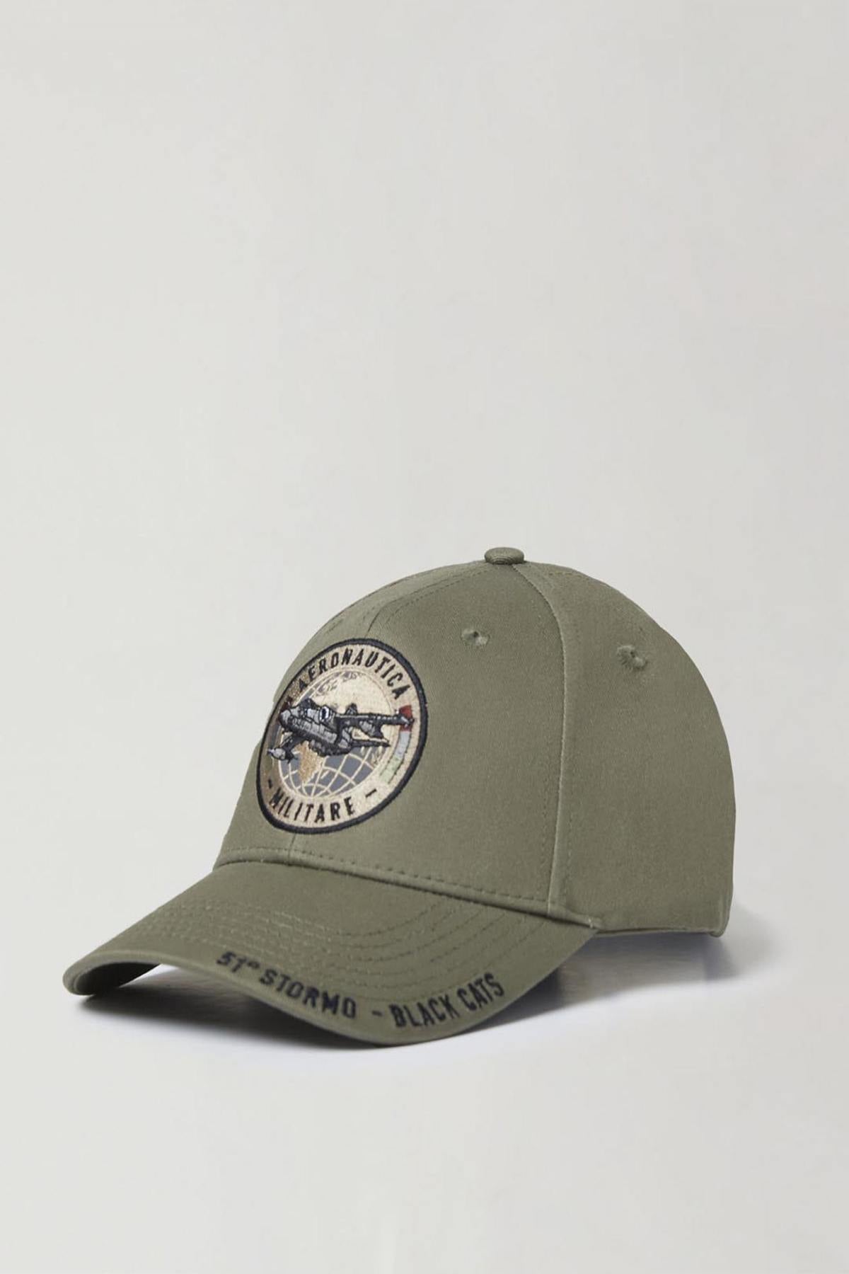 Herren Kappe Aeronautica Militare HA1169CT03299 07273 SAGE GREEN — Ansicht 1