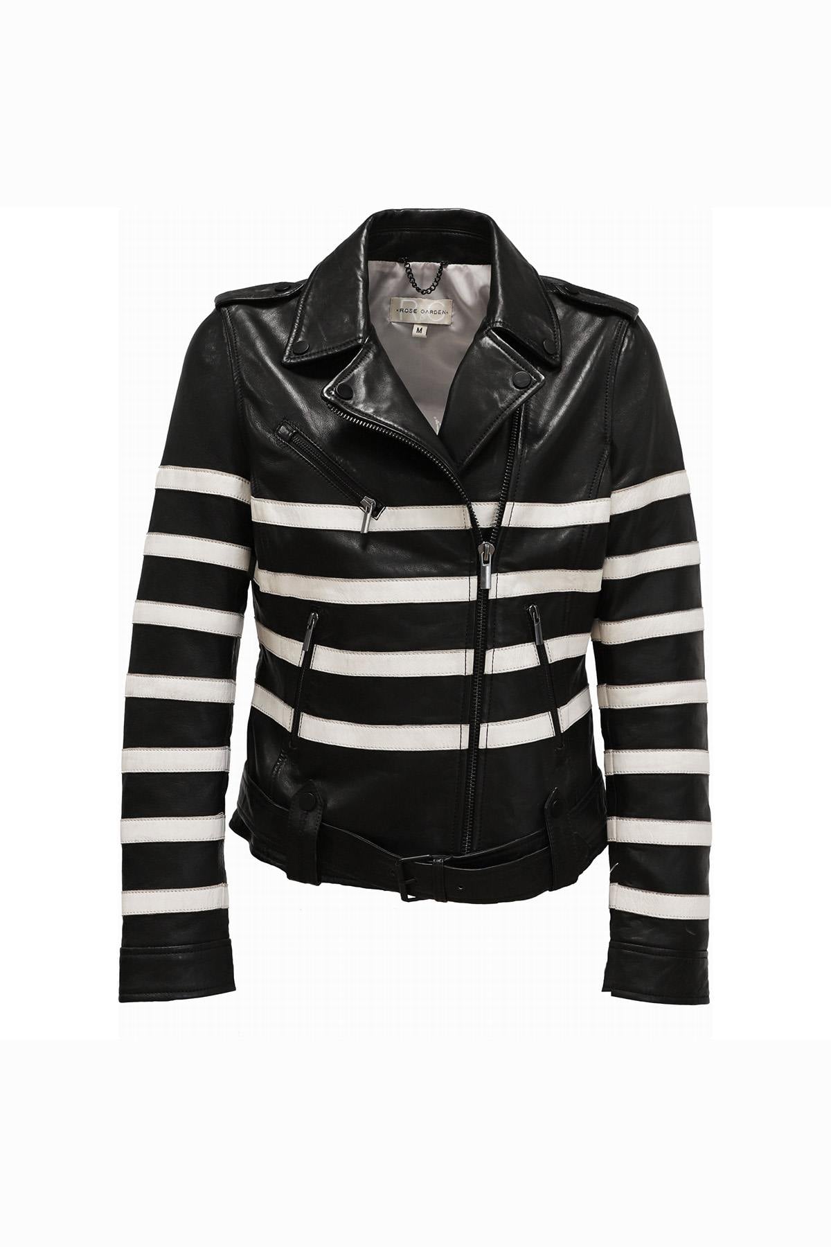 Blouson Femme Rose Garden CHAPUT SHEEP ATLAS BLACK — vue 7