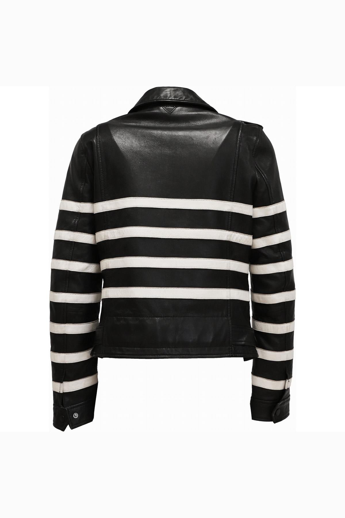 Blouson Femme Rose Garden CHAPUT SHEEP ATLAS BLACK — vue 8