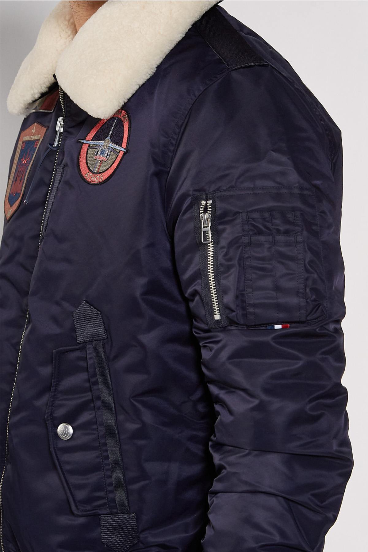 Chaqueta Hombre Patrouille De France MACH PHENIX NAVY BLUE — vista 4