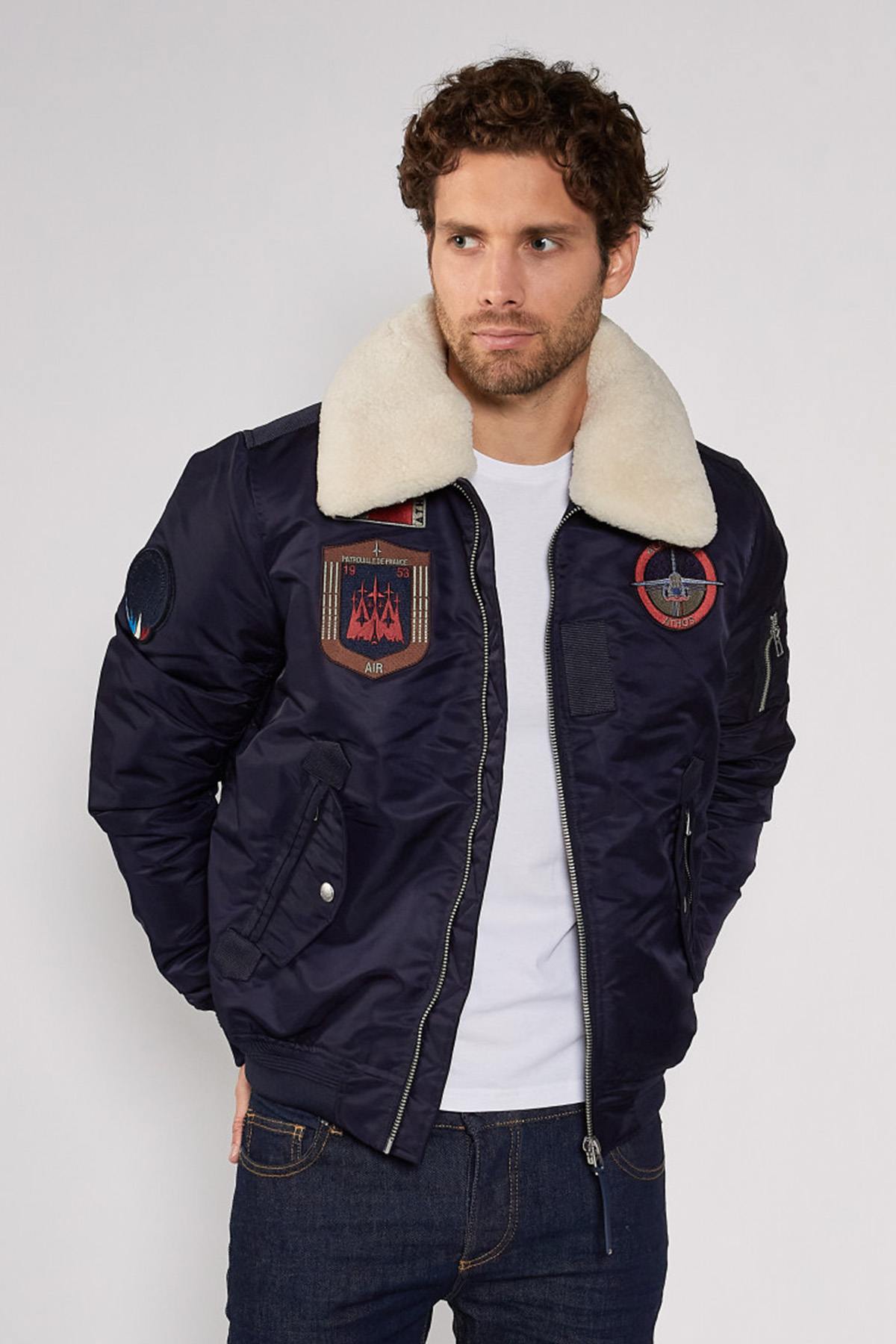 Chaqueta Hombre Patrouille De France MACH PHENIX NAVY BLUE — vista 5