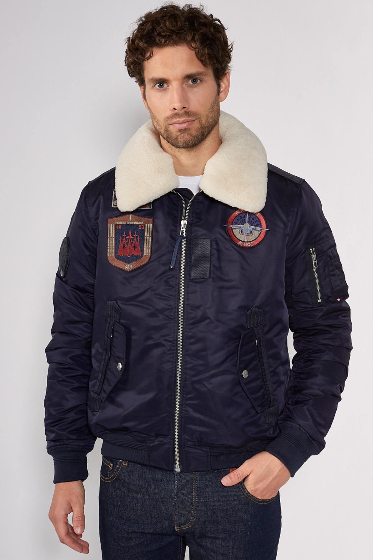 Chaqueta Hombre Patrouille De France MACH PHENIX NAVY BLUE — vista 2