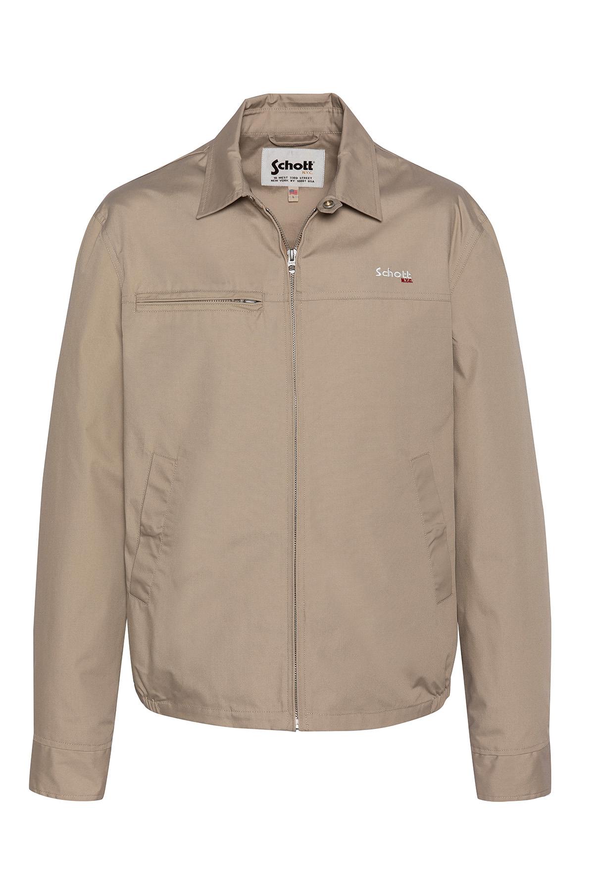 Chaqueta Hombre Schott CADAMS LT BEIGE — vista 1