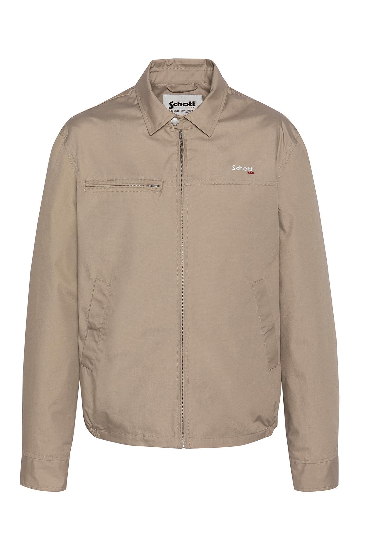 Chaqueta Hombre Schott CADAMS LT BEIGE — vista 3