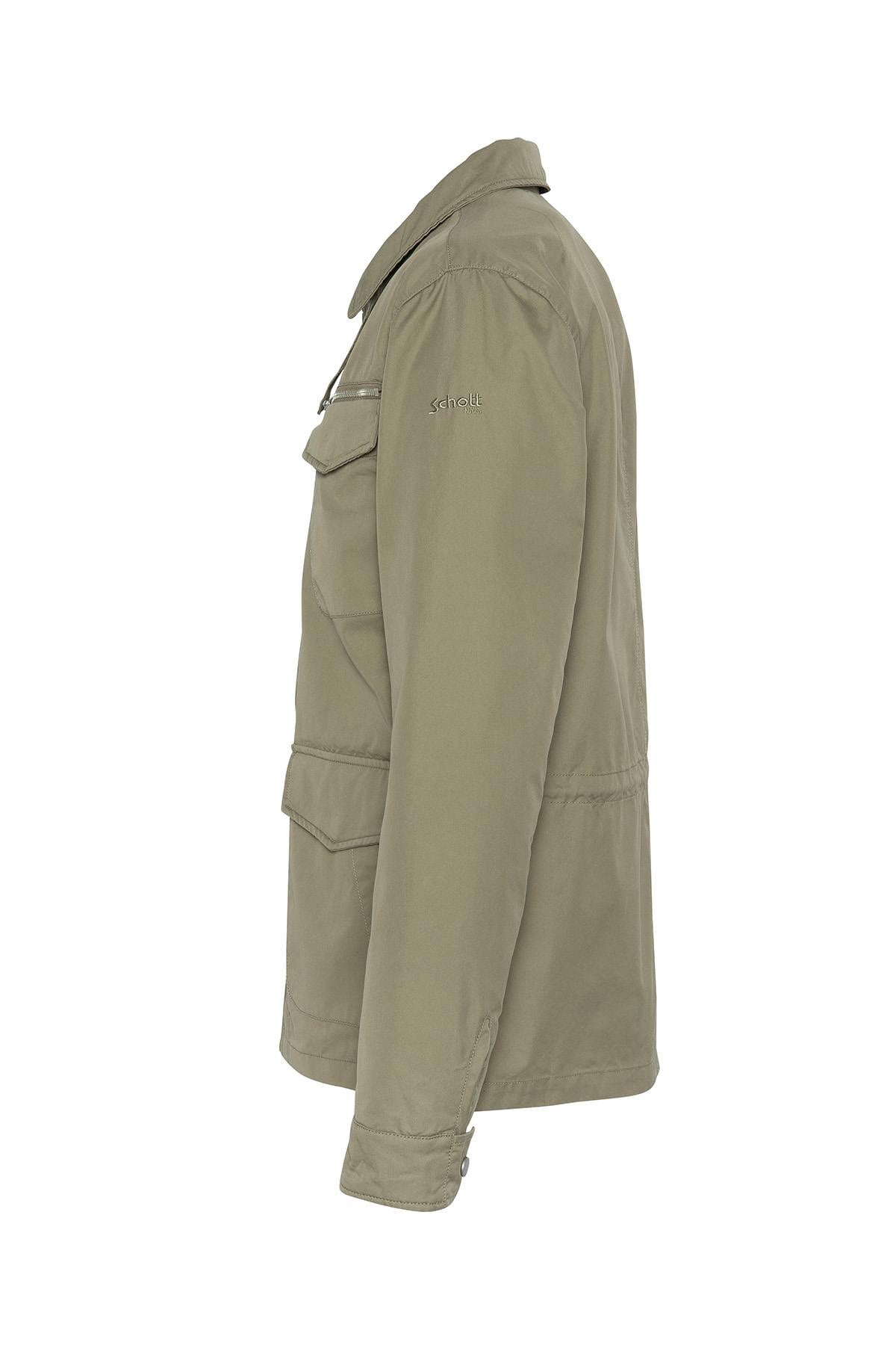Cazadora Hombre Schott FLINT SAGE KAKI — vista 9