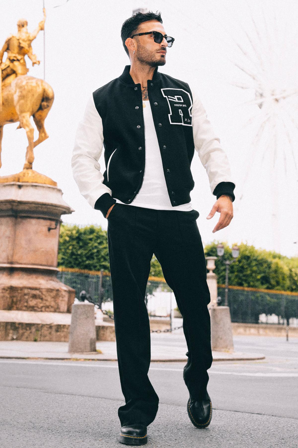 Chaqueta Hombre Redskins FORD HATCH BLACK — vista 1