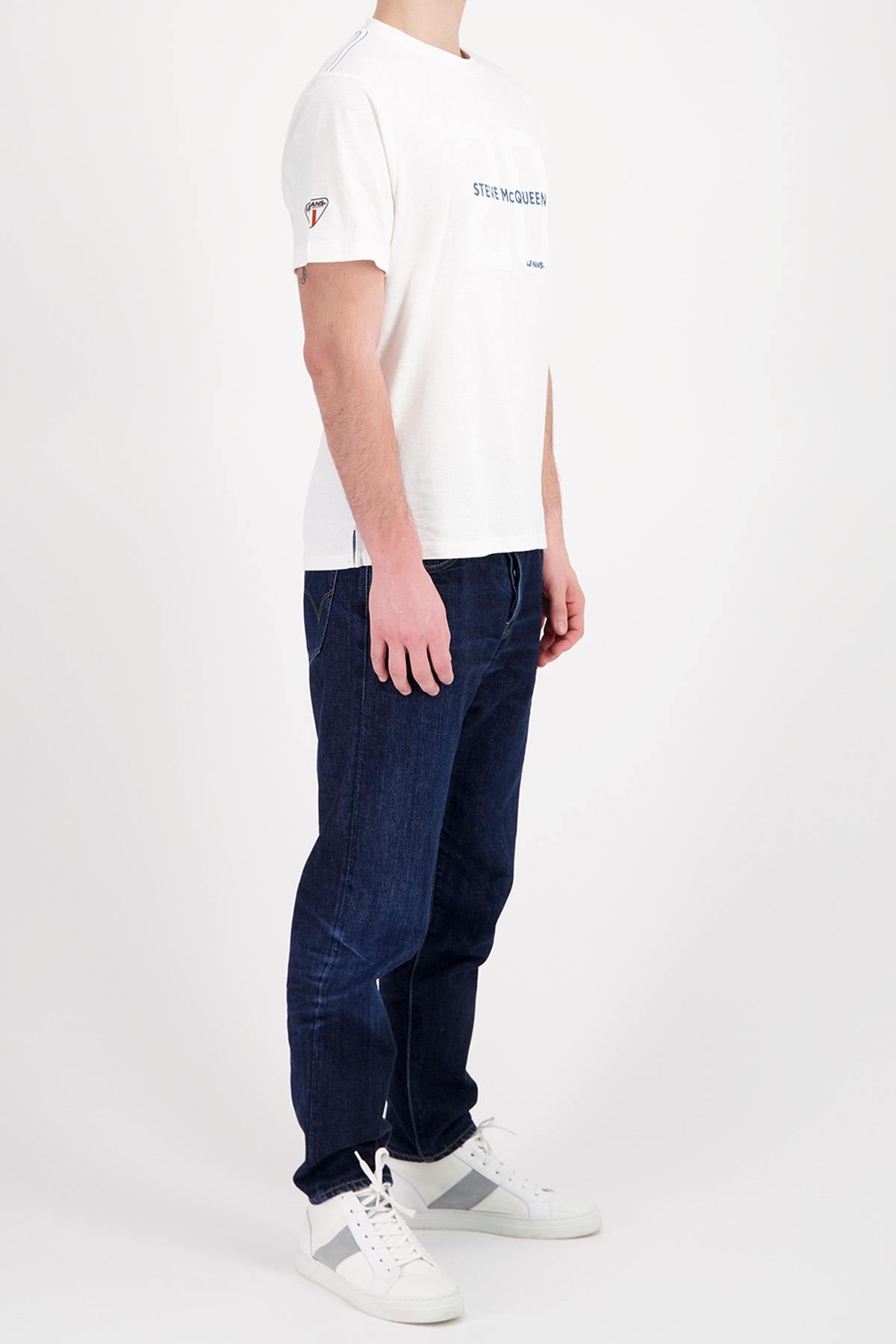 Tee Shirt Homme Steve Mcqueen SQ241TSM02-002 HEATHER ECRU — vue 7