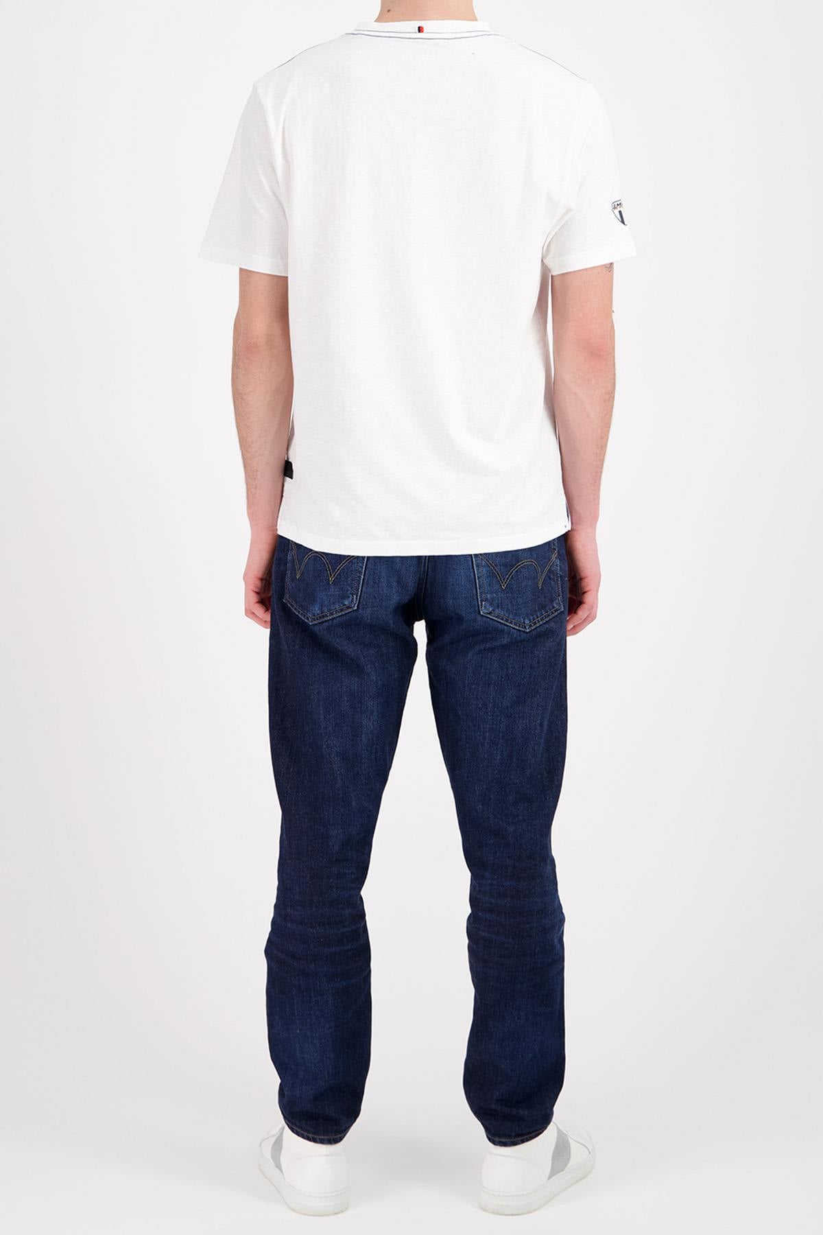 Tee Shirt Homme Steve Mcqueen SQ241TSM02-002 HEATHER ECRU — vue 8