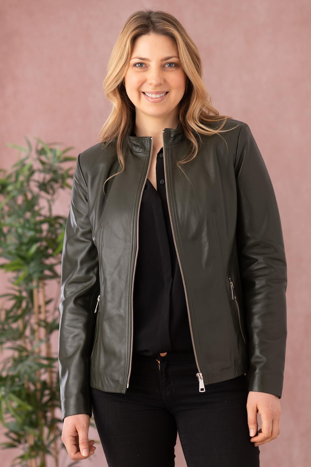 Blouson Femme Cityzen KARINA OLIVE — vue 1