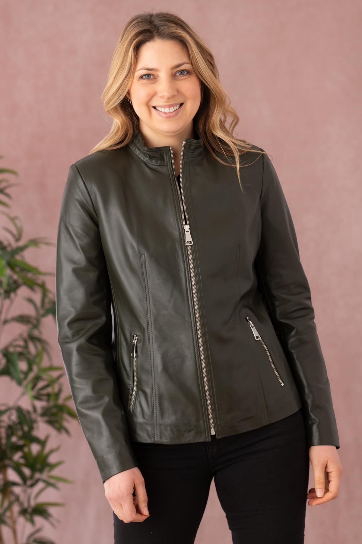 Blouson Femme Cityzen KARINA OLIVE — vue 4