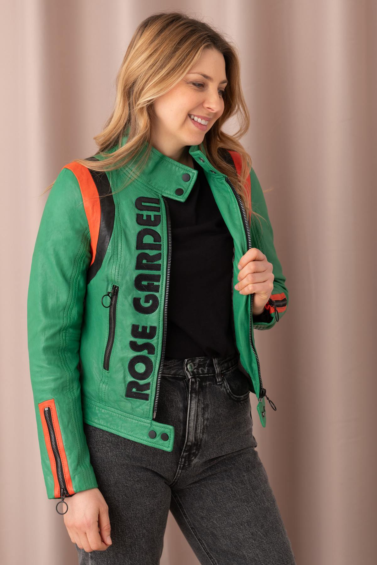 Chaqueta Mujeres Rose Garden JAKOBSEN LAMB VITA BEAN — vista 4