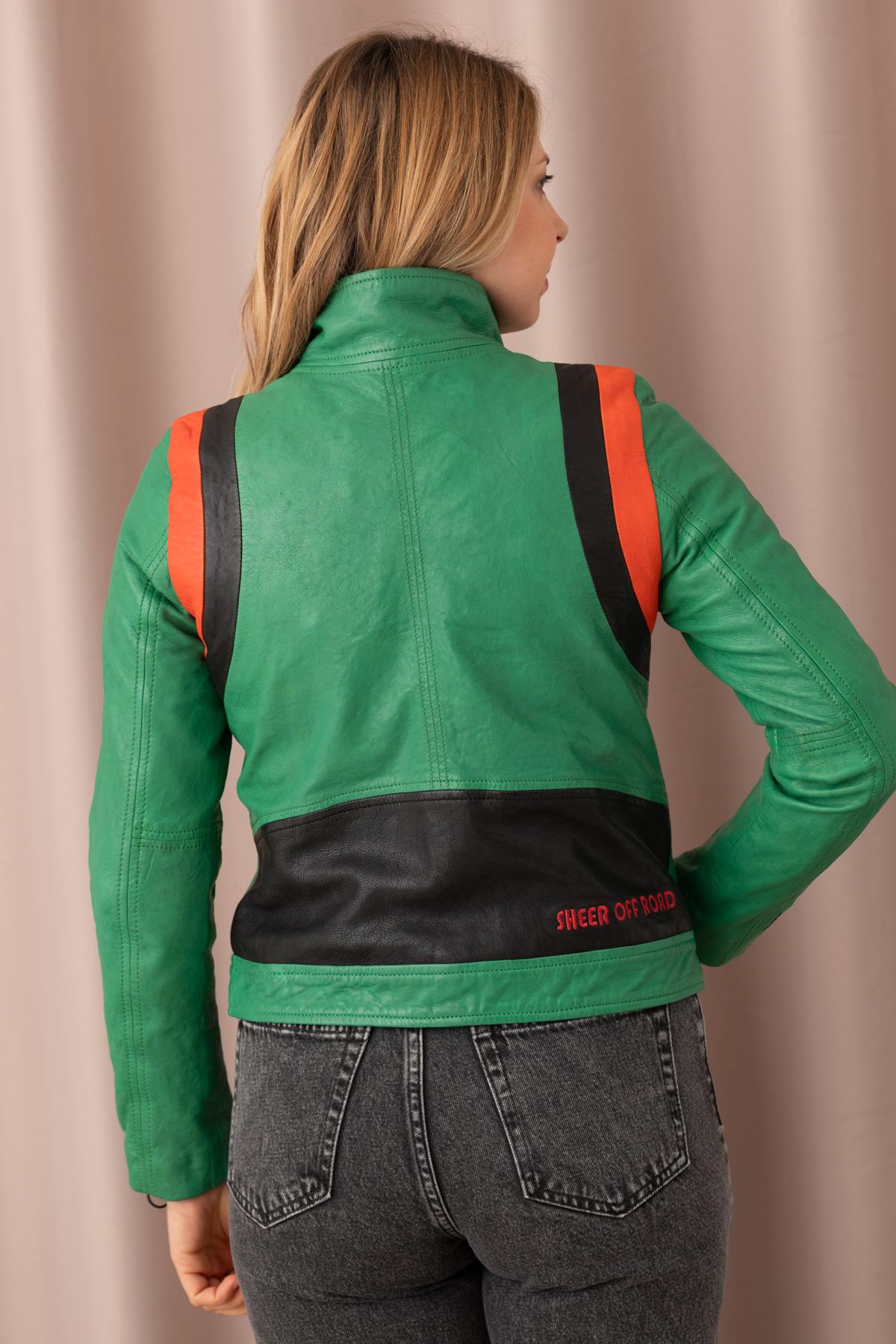 Chaqueta Mujeres Rose Garden JAKOBSEN LAMB VITA BEAN — vista 5