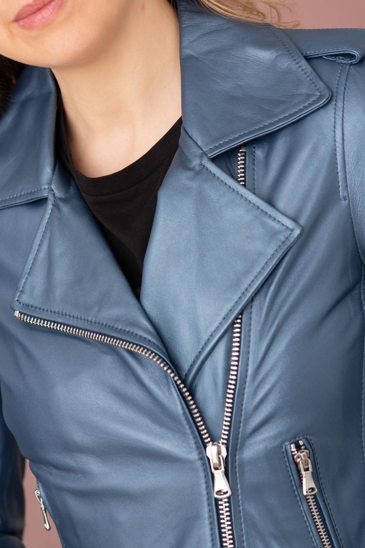 Chaqueta Mujeres Oakwood KITTY METAL COBALT 612 — vista 4