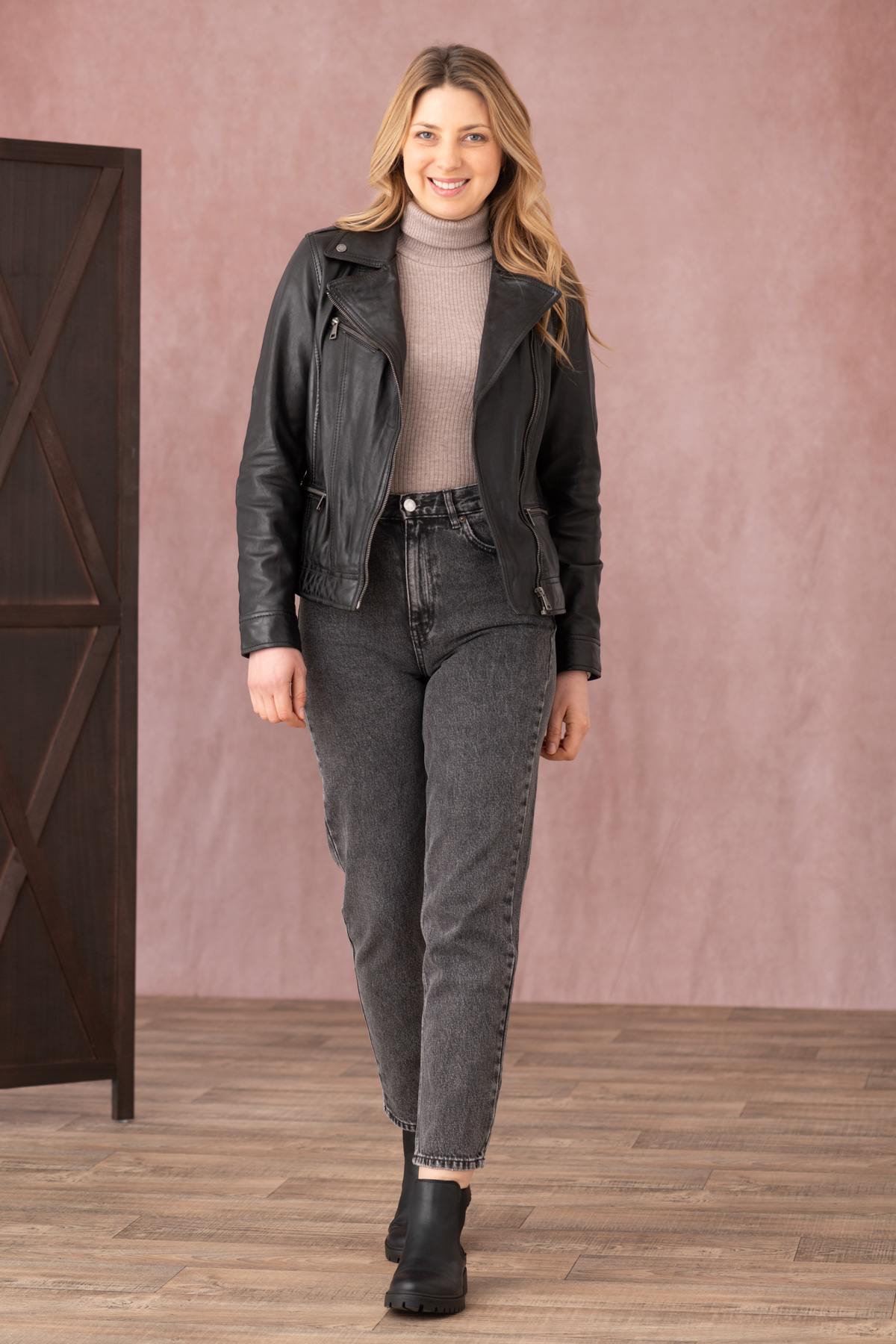 Giacche Donna Oakwood ROXIE NOIR 501 — vista 3