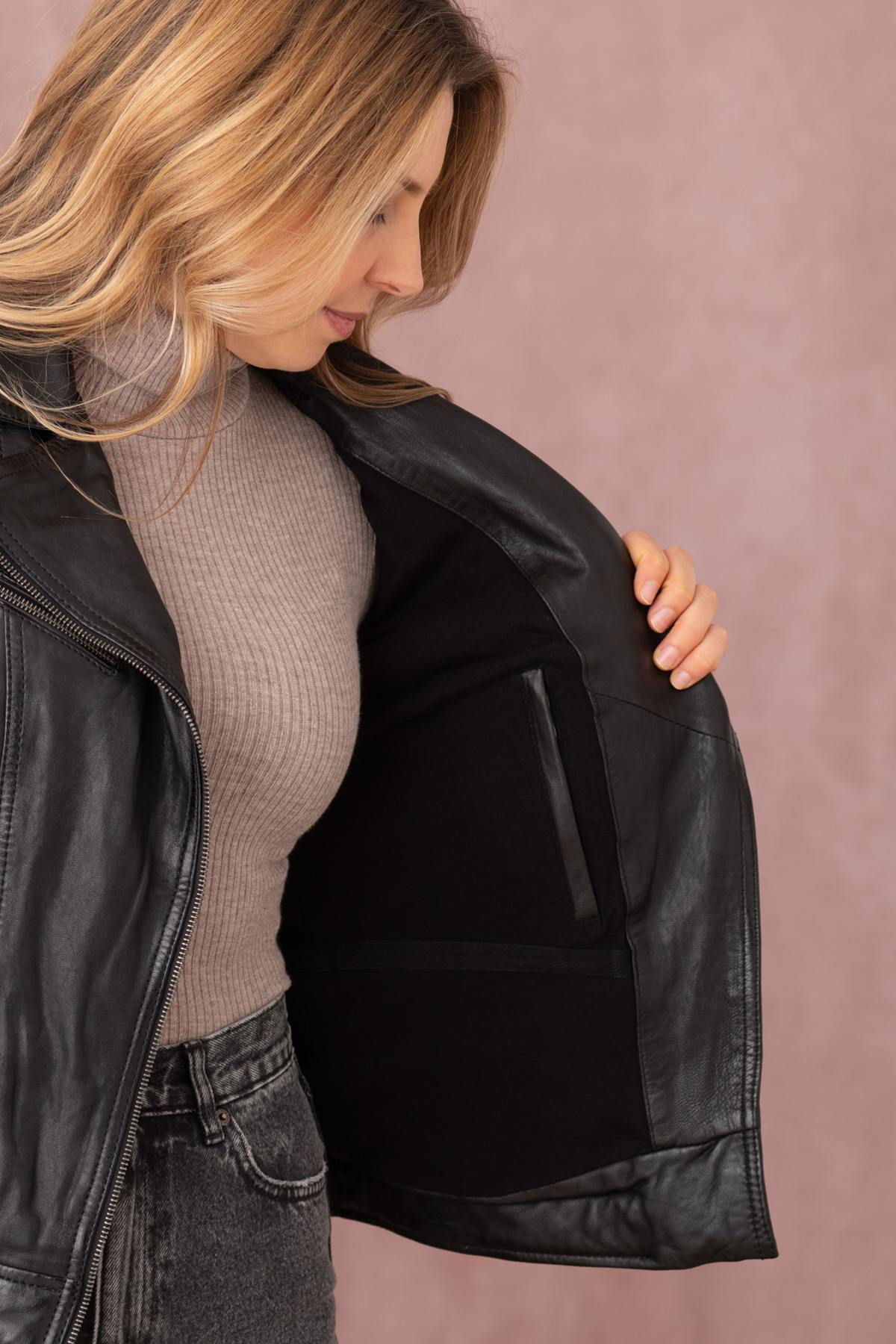 Giacche Donna Oakwood ROXIE NOIR 501 — vista 6