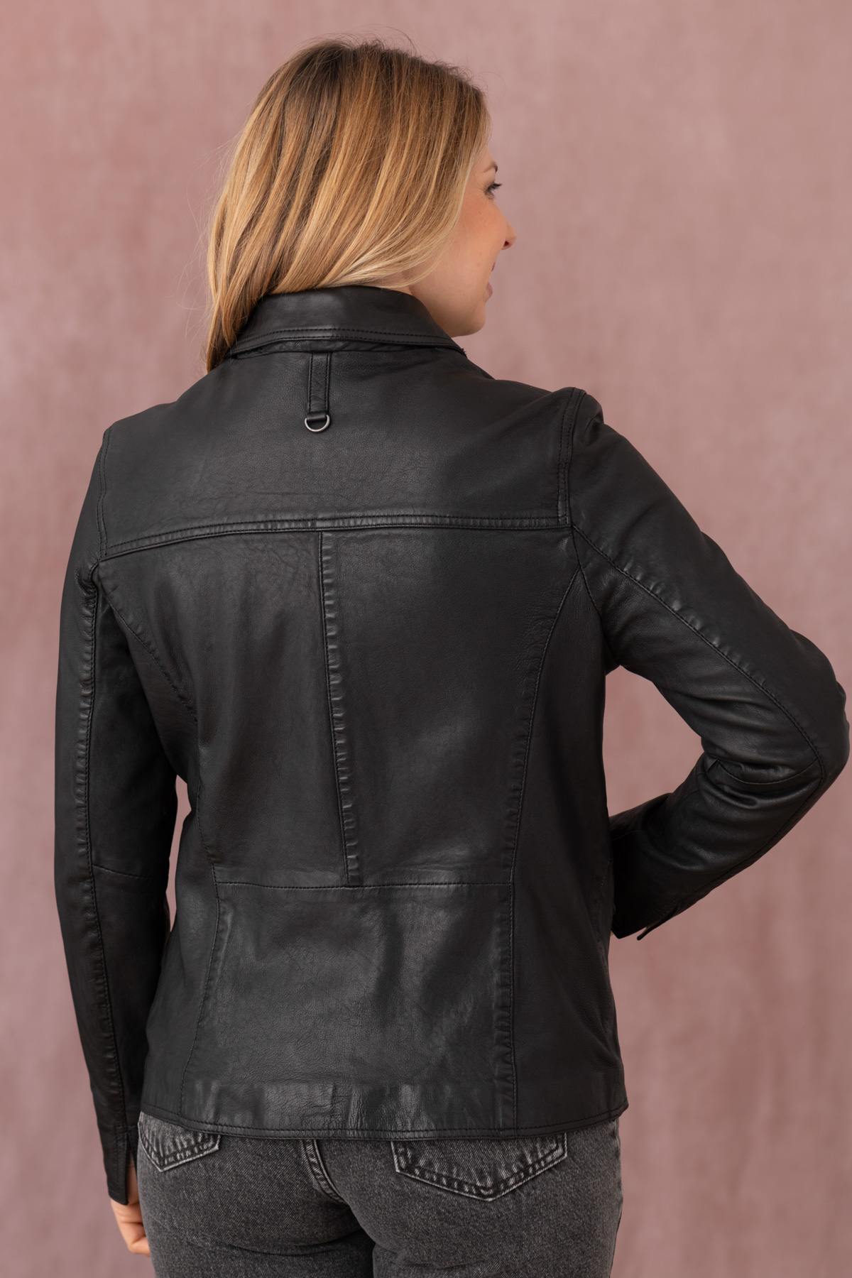 Blouson Femme Oakwood ROMANA NOIR 501 — vue 4