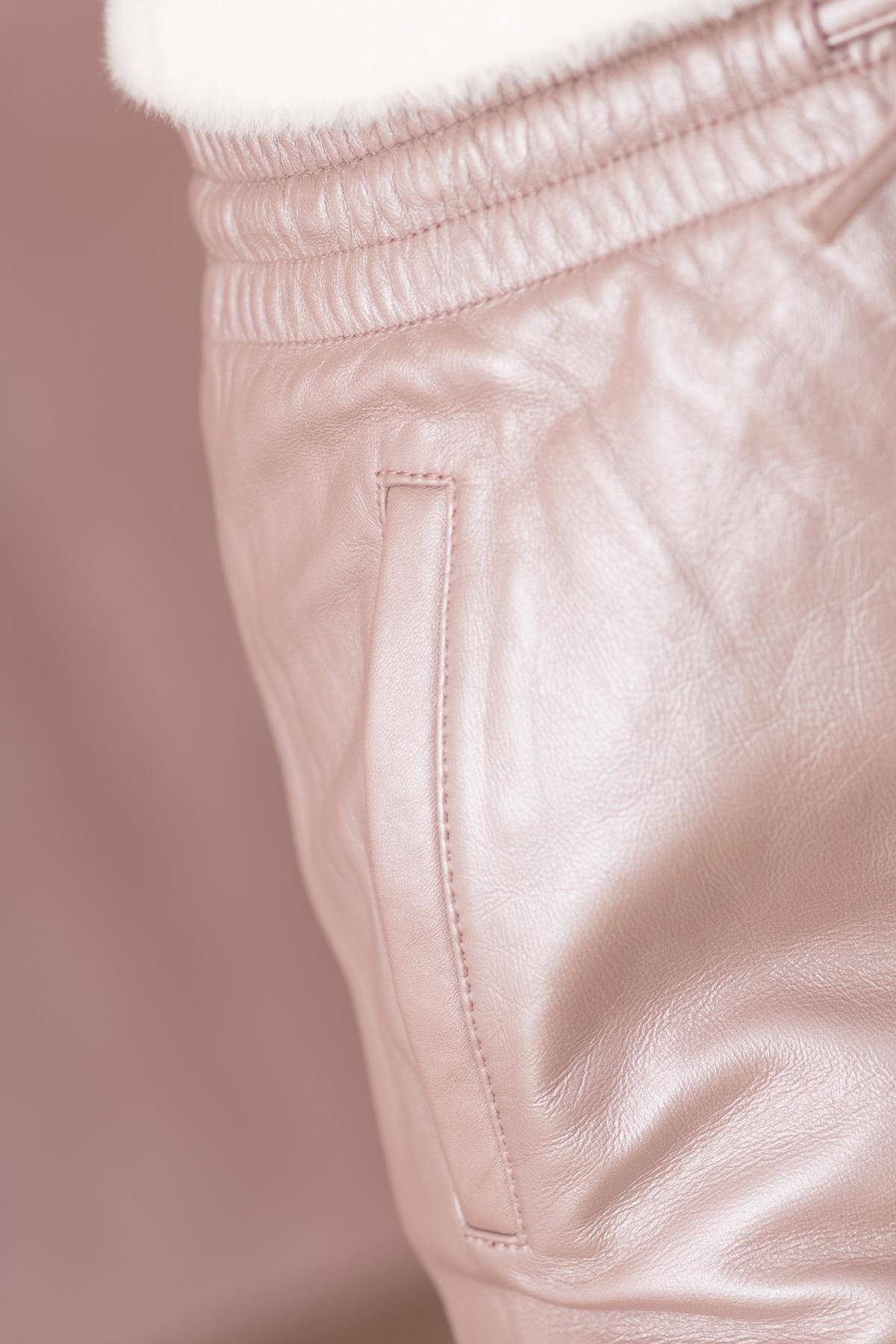 Pantaloni Donna Oakwood GIFT METAL NUDE 573 — vista 6